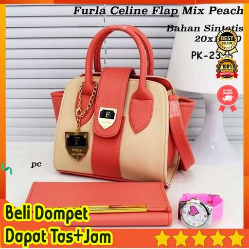 i love the orange and pink in this bag.