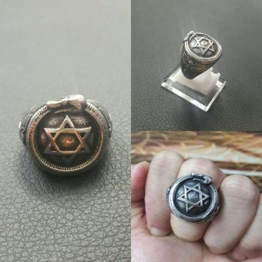 a ring from the collection.