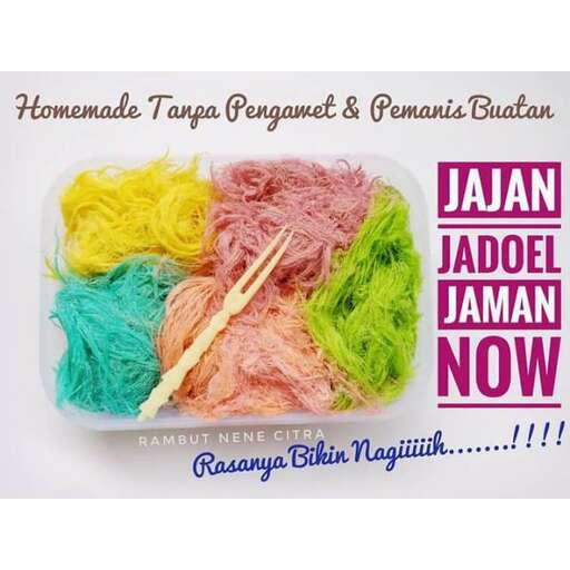 a box of colorful yarn.