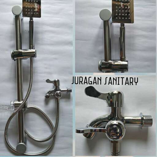a very nice looking faucet for a shower.