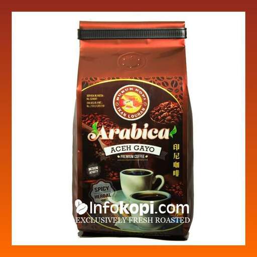 coffee beans in a bag