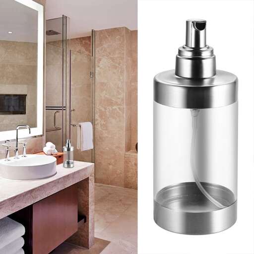 a bathroom with a sink, mirror, and a toilet.