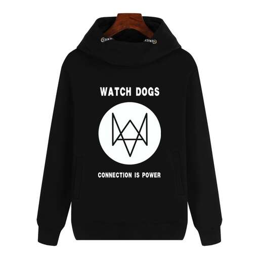 a hoodie with a logo on the front