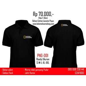black polo shirt with a logo of a business card