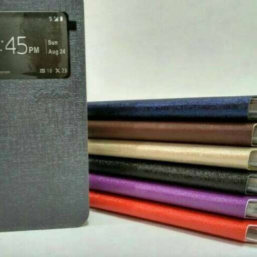 a book with a cell phone in it.