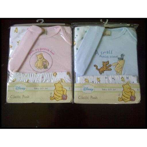 two bags of baby clothes for baby and toddler.