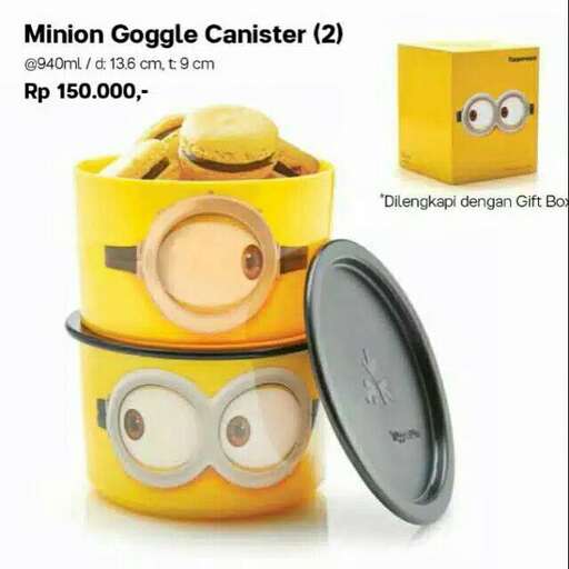 a yellow box with a face on it.