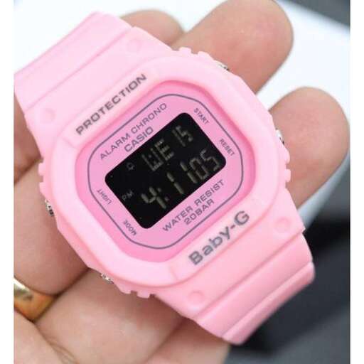 watch for the baby in pink