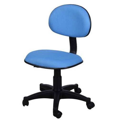 blue office chair for the office