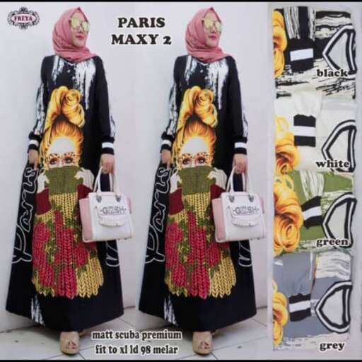 a woman in a black and white dress