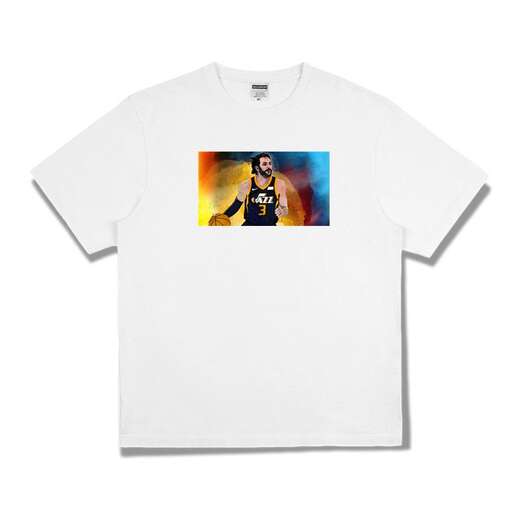person on a white t - shirt