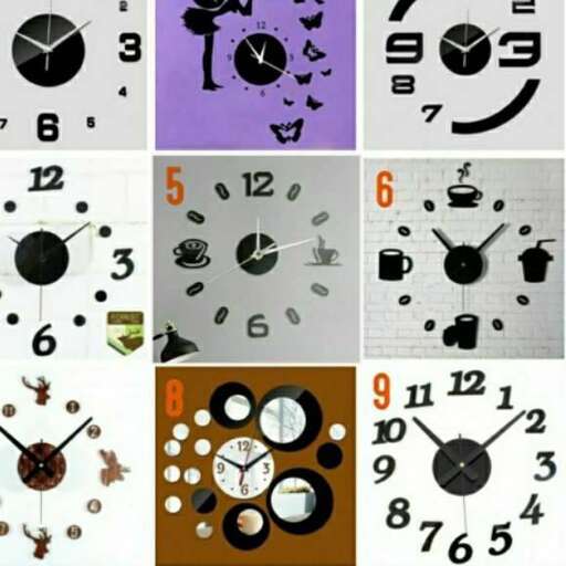 a set of clocks with different time zones.