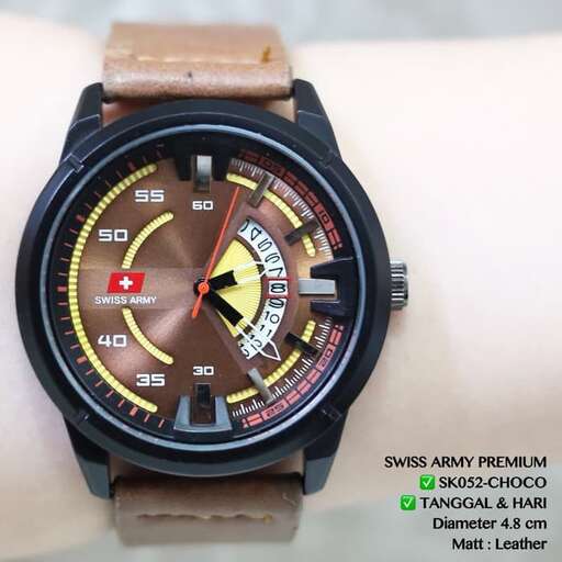 watch with a dial and a watch