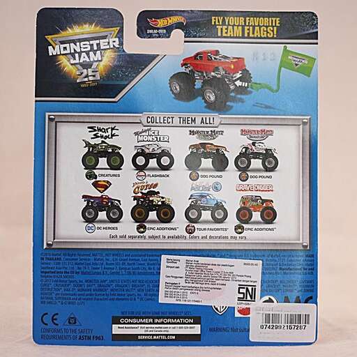 a box of brand new cars