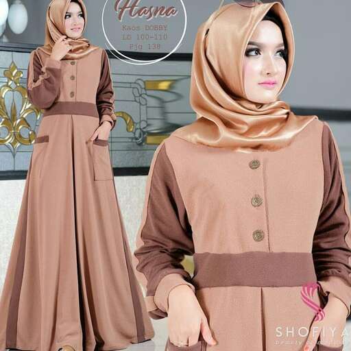 garment with a long neck