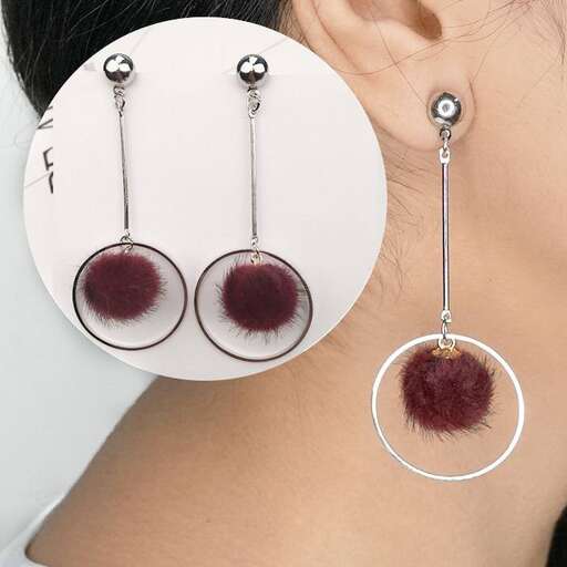 earrings with a pair of earrings