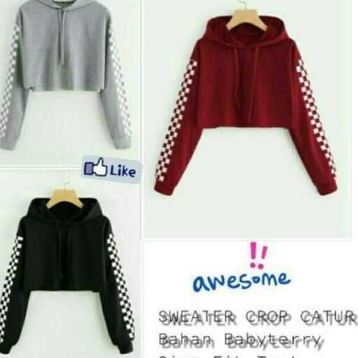 a sweater with a hoodie