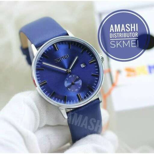 the watch is made of steel and steel.