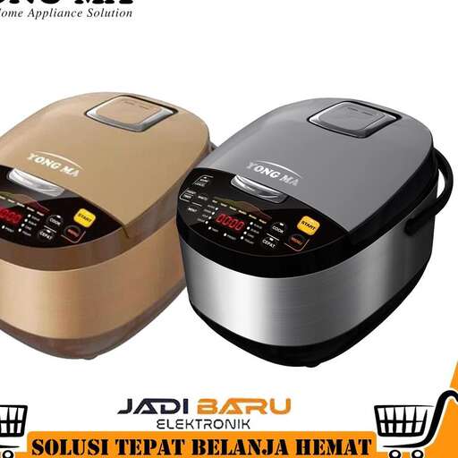 a small, stainless steel appliance with a plastic bag.