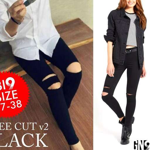 black jeans with a white shirt