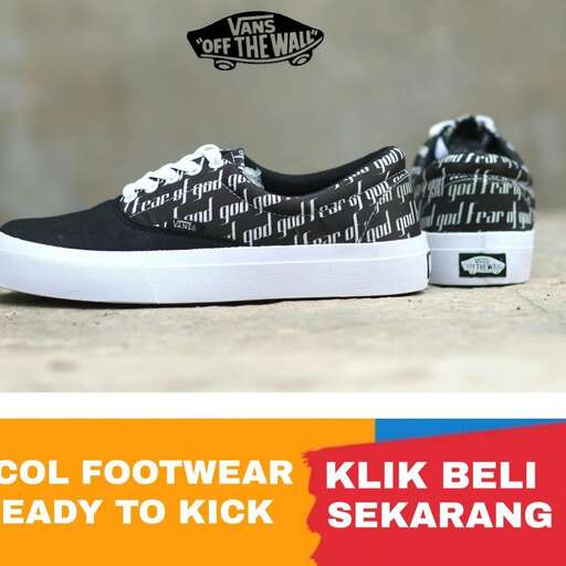 a pair of black and white sneakers with a message.