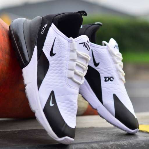 the new pair of shoes