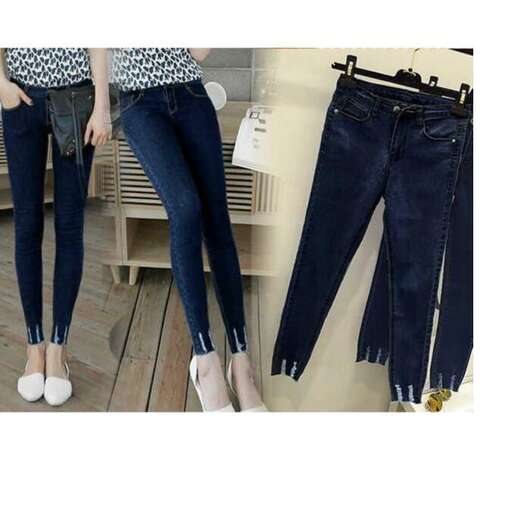 a fashion look featuring jeans.