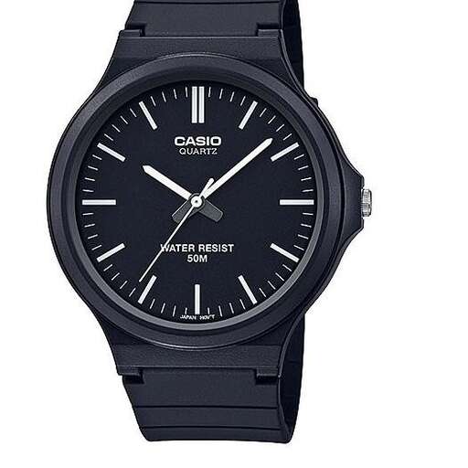 black watch with a black dial