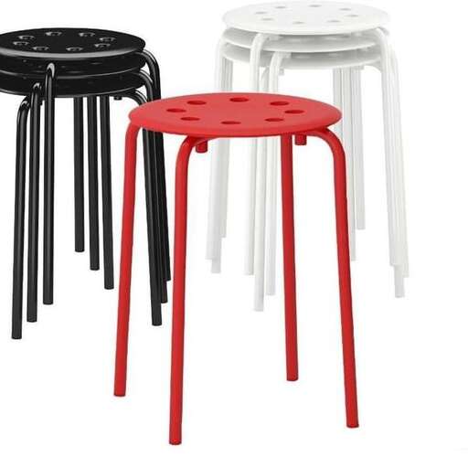a set of stools for the kitchen