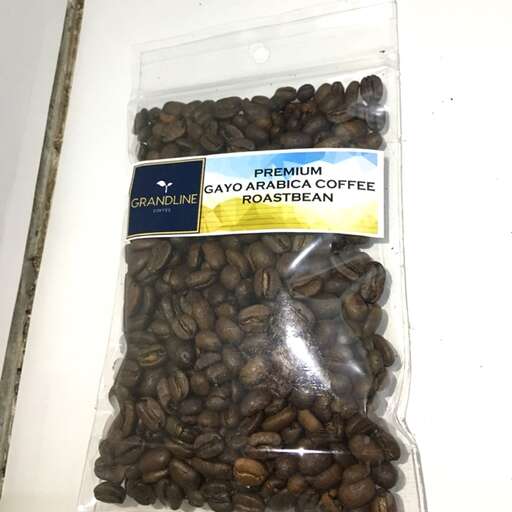 coffee beans in a bag