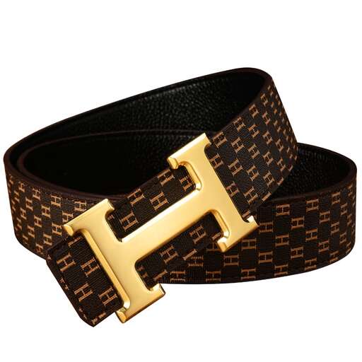 belt in black and gold