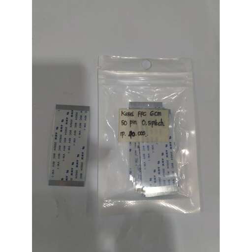 the inside of the bag is a small, clear, plastic bag with a small note.