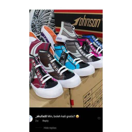 a selection of shoes i bought for a friend.