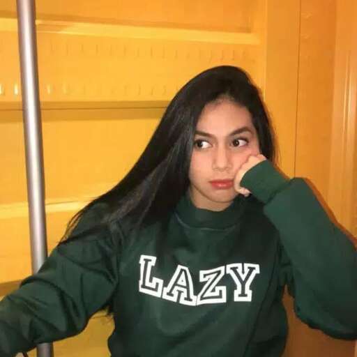 person in a green sweatshirt