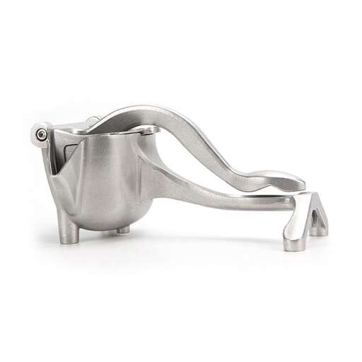 person is a silver and steel spoon that is made of solid steel.