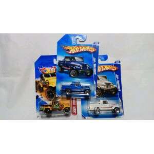 a collection of cars and trucks