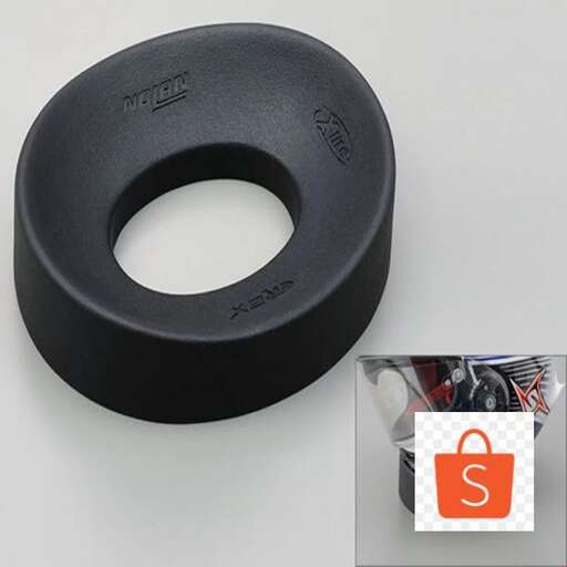 a black plastic bag with a handle.