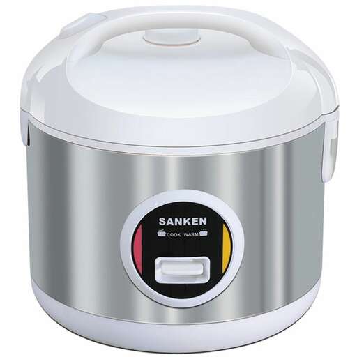 a small pot with lid on top of it.