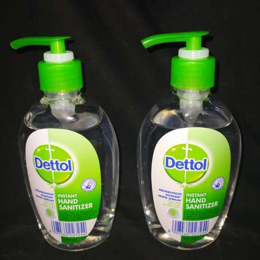 the bottles are made of plastic and are both clean and clean.
