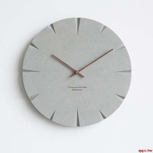 the clock is made of metal and is a very simple way to add texture and texture to any room.