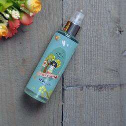 i found this bottle of baby blue in a garden.