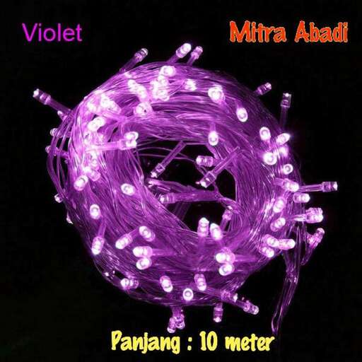 purple led lights with white lights