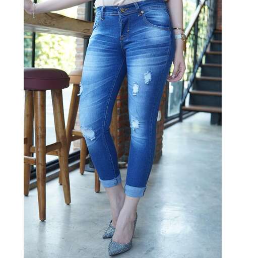 jeans with a high waist