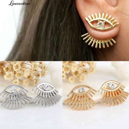 earrings - gold earrings with a pair of earrings