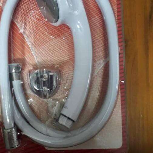 a view of the inside of a toilet in a box.