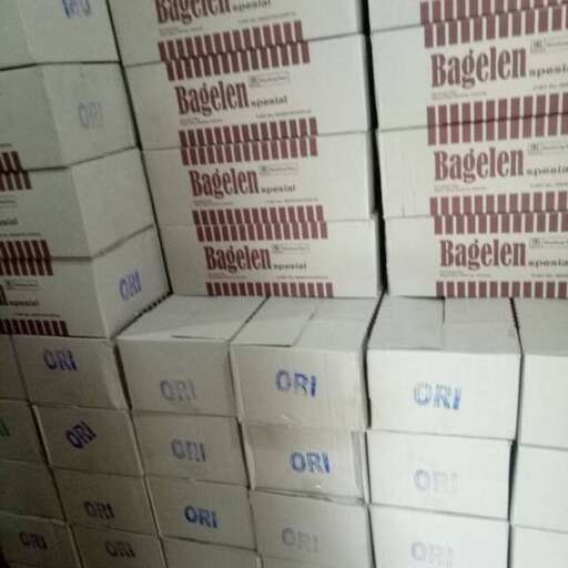 boxes of the new products