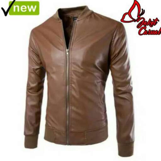 leather jacket with a modern twist