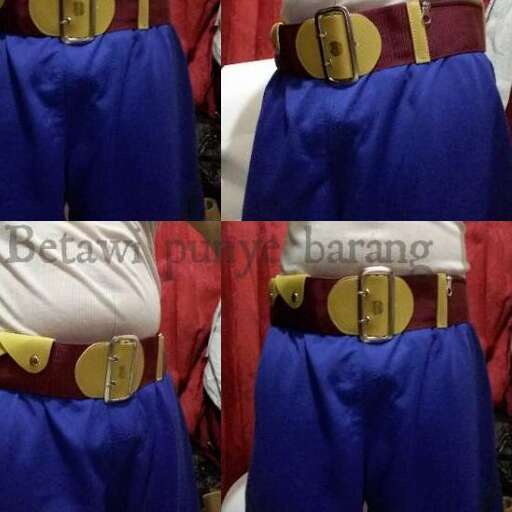 the belt is made from a belt.