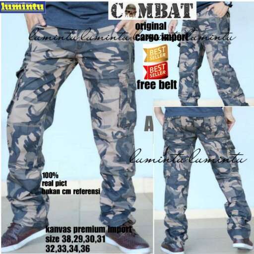 a pair of camouflage pants