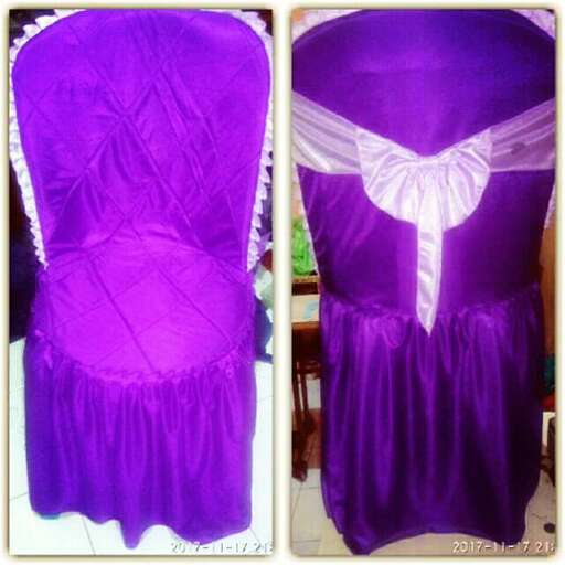 purple dress with a bow